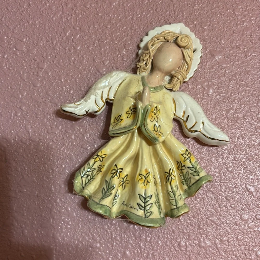 Blue Sky Clayworks Trio of Angels Large 10”x6” Small 6”x4”